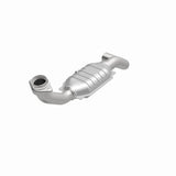 MagnaFlow direct-fit catalytic converter fits 2005-2006 Ford Expedition 5.4L and 05 Expedition driver side 5.4 driver side 5.4 inch inlet/outlet stainless steel CARB compliant OBDI
