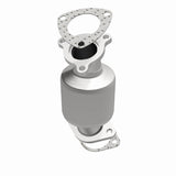 MagnaFlow direct-fit catalytic converter fits 2000-2005 Mitsubishi Eclipse, 2001-2005 Dodge Stratus, and more, this and 01 Eclipse 3.0L frt 3.0L stainless steel CARB compliant OBDI