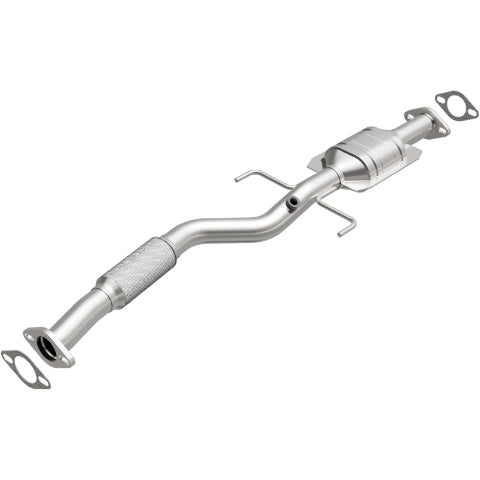 MagnaFlow direct-fit catalytic converter fits 2000 Mitsubishi Galant 2.4L and 2000 Mitsubishi Eclipse 2.4L 2.4 inch inlet/outlet stainless steel CARB compliant OBDII 49458