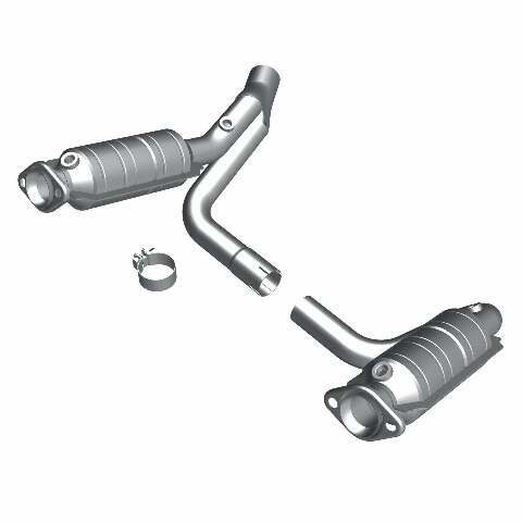 MagnaFlow direct-fit catalytic converter for 2005-2006 Dodge stainless steel CARB compliant 49463