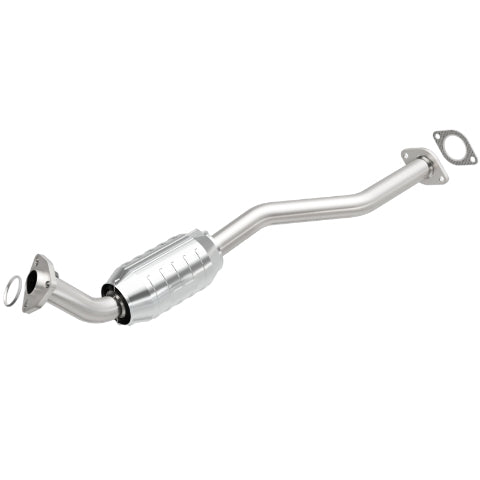 MagnaFlow direct-fit catalytic converter for 1999-2004 Nissan Frontier 3.3L driver side stainless steel CARB compliant OBDII 49480