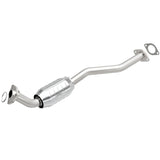 MagnaFlow direct-fit catalytic converter for 1999-2004 Nissan Frontier 3.3L driver side stainless steel CARB compliant OBDII 49480
