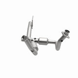 MagnaFlow direct-fit catalytic converter for 1999-2001 Jeep Cherokee 4.7 inch inlet/outlet stainless steel CARB compliant OBDII 49494
