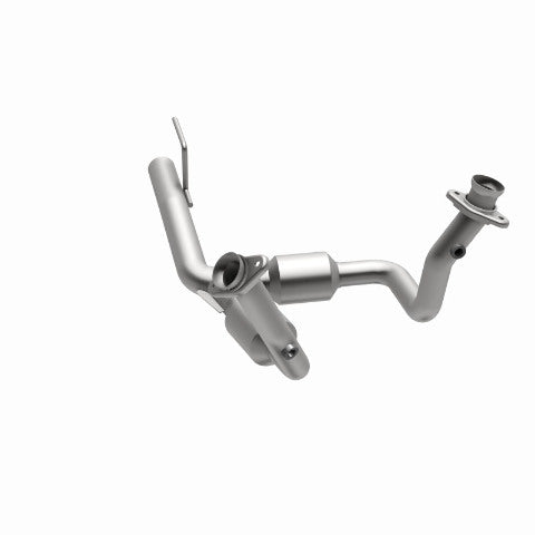 MagnaFlow direct-fit catalytic converter for 1999-2001 Jeep Cherokee 4.7 inch inlet/outlet stainless steel CARB compliant OBDII 49494