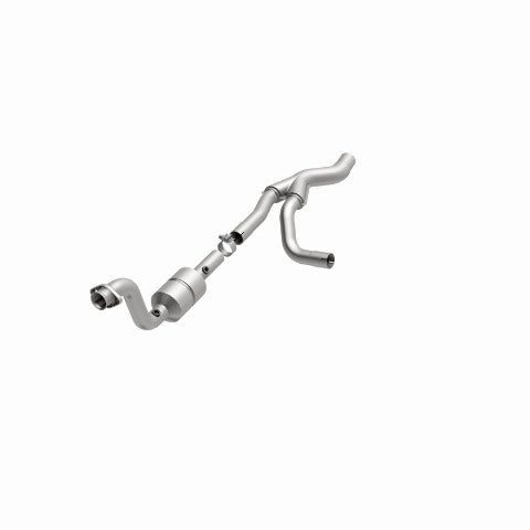MagnaFlow direct-fit catalytic converter fits 2004 Durango 5.7L passenger side 5.7L passenger side stainless steel CARB compliant 49499
