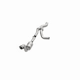 MagnaFlow direct-fit catalytic converter fits 2004 Durango 5.7L passenger side 5.7L passenger side stainless steel CARB compliant 49499