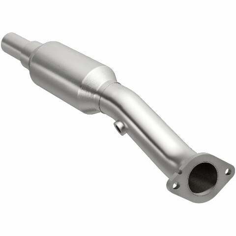 MagnaFlow direct-fit catalytic converter fits 2009-2010 Pontiac Vibe, 2009-2013 Toyota Matrix, and more, this and 09 Matrix S 2.4L rear 2.4L stainless steel CARB compliant OBDII 49