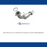 MagnaFlow direct-fit catalytic converter for 1999-2002 Toyota 4Runner 3.4L stainless steel CARB compliant 49505