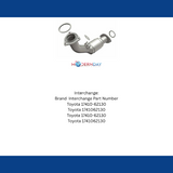 MagnaFlow direct-fit catalytic converter for 1999-2002 Toyota 4Runner 3.4L stainless steel CARB compliant 49505