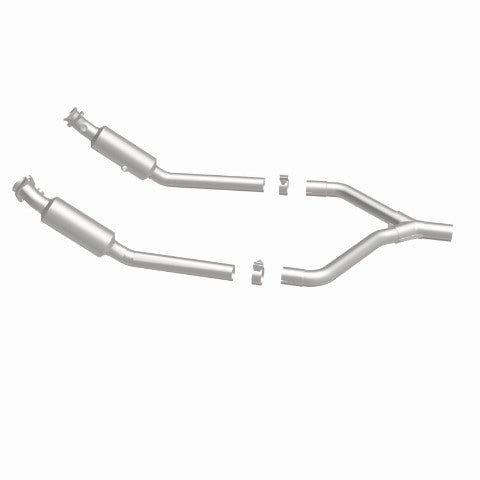 MagnaFlow direct-fit catalytic converter for 2005-2010 Ford Mustang 4.0L stainless steel CARB compliant OBDII 49533