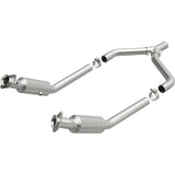 MagnaFlow direct-fit catalytic converter for 2005-2010 Ford Mustang 4.0L stainless steel CARB compliant OBDII 49533