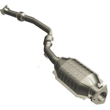 MagnaFlow direct-fit catalytic converter fits 1999-2002 Daewoo Lanos 1.6L and 1999-2002 Lanos 1.6 rear 1.6 inch inlet/outlet stainless steel CARB compliant OBDII 49547