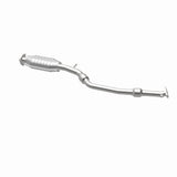 MagnaFlow direct-fit catalytic converter fits 1999-2002 Daewoo Lanos 1.6L and 1999-2002 Lanos 1.6 rear 1.6 inch inlet/outlet stainless steel CARB compliant OBDII 49547