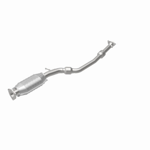 MagnaFlow direct-fit catalytic converter fits 1999-2002 Daewoo Lanos 1.6L and 1999-2002 Lanos 1.6 rear 1.6 inch inlet/outlet stainless steel CARB compliant OBDII 49547
