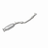 MagnaFlow direct-fit catalytic converter fits 1999-2002 Daewoo Lanos 1.6L and 1999-2002 Lanos 1.6 rear 1.6 inch inlet/outlet stainless steel CARB compliant OBDII 49547