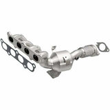 MagnaFlow direct-fit catalytic converter fits 2011 Ford Fiesta 1.6L 4 1.6L stainless steel CARB compliant OBDII 49552