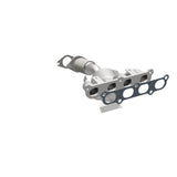MagnaFlow direct-fit catalytic converter fits 2011 Ford Fiesta 1.6L 4 1.6L stainless steel CARB compliant OBDII 49552