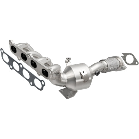 MagnaFlow direct-fit catalytic converter fits 2011 Ford Fiesta 1.6L 4 1.6L stainless steel CARB compliant OBDII 49552