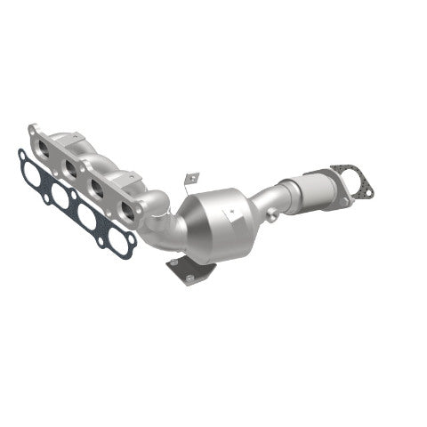 MagnaFlow direct-fit catalytic converter fits 2011 Ford Fiesta 1.6L 4 1.6L stainless steel CARB compliant OBDII 49552