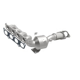 MagnaFlow direct-fit catalytic converter fits 2011 Ford Fiesta 1.6L 4 1.6L stainless steel CARB compliant OBDII 49552