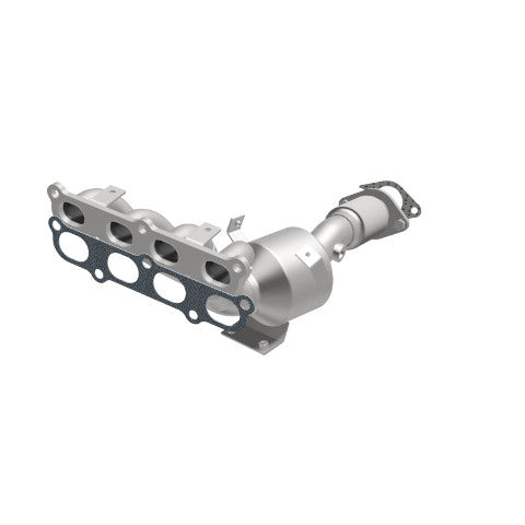 MagnaFlow direct-fit catalytic converter fits 2011 Ford Fiesta 1.6L 4 1.6L stainless steel CARB compliant OBDII 49552