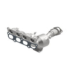 MagnaFlow direct-fit catalytic converter fits 2011 Ford Fiesta 1.6L 4 1.6L stainless steel CARB compliant OBDII 49552