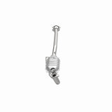 MagnaFlow direct-fit catalytic converter fits 1998-2001 Chevrolet Geo Metro and 1995-2001 Suzuki Swift, this and 1998-2001 Geo Metro/Swift 1.3 rr OE 1.3 inch inlet/outlet stainless