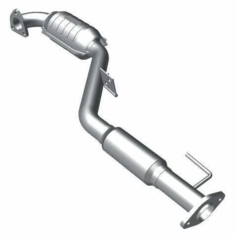 MagnaFlow direct-fit catalytic converter fits 2002-2006 Mazda MPV 3.0L and 2002-2003 MPV 3.0L passenger side rr 3.0L passenger side stainless steel CARB compliant OBDII 49567