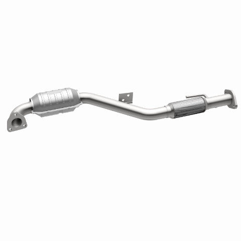MagnaFlow direct-fit catalytic converter fits 2002-2006 Mazda MPV 3.0L and 2002-2003 MPV 3.0L passenger side rr 3.0L passenger side stainless steel CARB compliant OBDII 49567