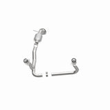 MagnaFlow direct-fit catalytic converter fits 2000-2005 Chevrolet Blazer, 2001-2004 Chevrolet GM S10, and additional vehicles and 2000-2005 GM Blazer 4WD 4.3L stainless steel CARB 