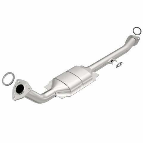 MagnaFlow direct-fit catalytic converter for 2001-2004 Toyota Sequoia 4.7L passenger side stainless steel CARB compliant OBDII 49578