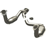 MagnaFlow direct-fit catalytic converter for 2003-2006 Chevy 5.3 inch inlet/outlet stainless steel CARB compliant 49580