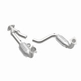 MagnaFlow direct-fit catalytic converter for 2003-2006 Chevy 5.3 inch inlet/outlet stainless steel CARB compliant 49580
