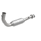 MagnaFlow direct-fit catalytic converter fits 2004 Liberty passenger side front passenger side stainless steel CARB compliant OBDII 49583