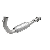 MagnaFlow direct-fit catalytic converter fits 2004 Liberty passenger side front passenger side stainless steel CARB compliant OBDII 49583