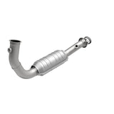 MagnaFlow direct-fit catalytic converter fits 2004 Liberty passenger side front passenger side stainless steel CARB compliant OBDII 49583