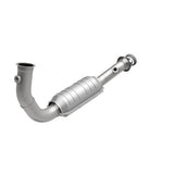 MagnaFlow direct-fit catalytic converter fits 2004 Liberty passenger side front passenger side stainless steel CARB compliant OBDII 49583