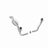 MagnaFlow direct-fit catalytic converter fits 2000-2003 Dodge Dakota 4.7L and 2000-2003 Dakota 4.7L 4WD 4.7L stainless steel CARB compliant OBDII 49600