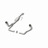 MagnaFlow direct-fit catalytic converter fits 2000-2003 Dodge Dakota 4.7L and 2000-2003 Dakota 4.7L 4WD 4.7L stainless steel CARB compliant OBDII 49600