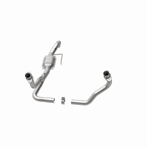MagnaFlow direct-fit catalytic converter fits 2000-2003 Dodge Dakota 4.7L and 2000-2003 Dakota 4.7L 4WD 4.7L stainless steel CARB compliant OBDII 49600