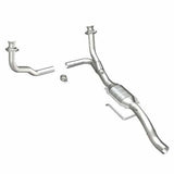 MagnaFlow direct-fit catalytic converter fits 2000-2003 Dodge Dakota 4.7L and 2000-2003 Dakota 4.7L 4WD 4.7L stainless steel CARB compliant OBDII 49600