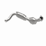 MagnaFlow direct-fit catalytic converter fits 2003-2004 Ford Expedition 4.6L and 2003-2004 Exped 4.6L driver side 4.6L driver side stainless steel CARB compliant OBDII 49605