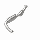 MagnaFlow direct-fit catalytic converter fits 2003-2004 Ford Expedition 4.6L and 2003-2004 Exped 4.6L driver side 4.6L driver side stainless steel CARB compliant OBDII 49605
