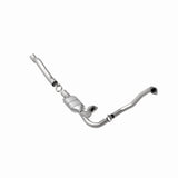 MagnaFlow direct-fit catalytic converter fits 2003 Dodge Ram 1500 5.7L and 2003 Ram 1500 5.7 2WD 5.7 inch inlet/outlet stainless steel CARB compliant OBDII 49608