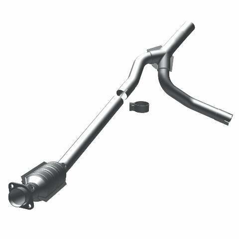 MagnaFlow direct-fit catalytic converter for 2004-2005 Ram passenger side stainless steel CARB compliant 49610