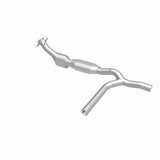 MagnaFlow direct-fit catalytic converter for 2001-2003 Ford F-150 passenger side 5.4 inch inlet/outlet stainless steel CARB compliant OBDII 49622