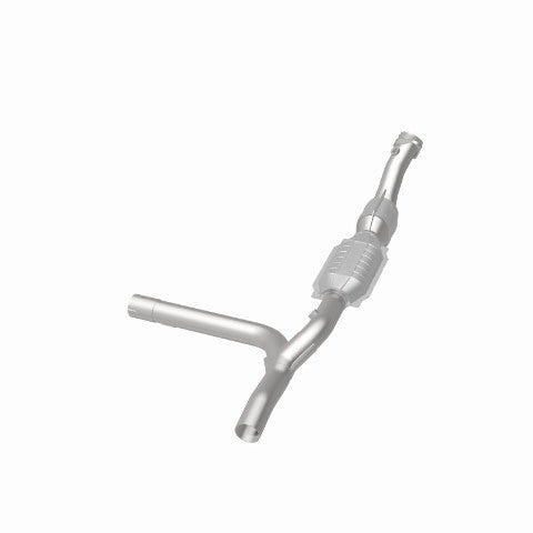 MagnaFlow direct-fit catalytic converter for 2001-2003 Ford F-150 passenger side 5.4 inch inlet/outlet stainless steel CARB compliant OBDII 49622
