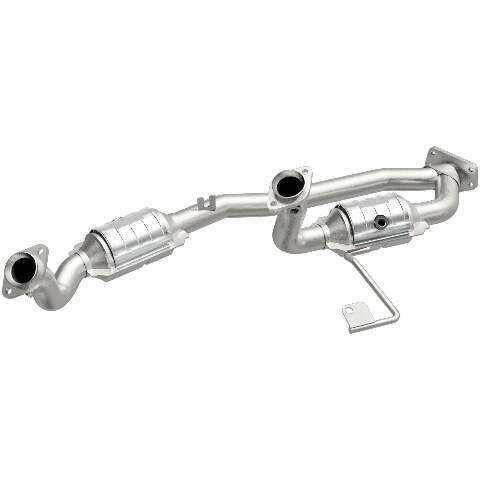 MagnaFlow direct-fit catalytic converter fits 2001-2003 Ford Windstar 3.8L and 2001-2003 Windstar 3.8 3.8 inch inlet/outlet stainless steel CARB compliant OBDII 49624
