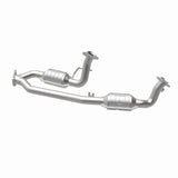 MagnaFlow direct-fit catalytic converter fits 2001-2003 Ford Windstar 3.8L and 2001-2003 Windstar 3.8 3.8 inch inlet/outlet stainless steel CARB compliant OBDII 49624