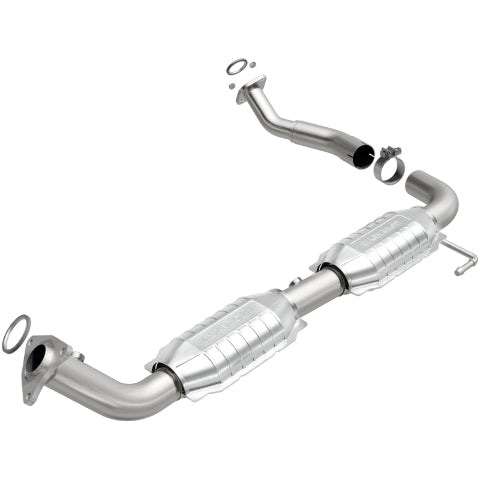 MagnaFlow direct-fit catalytic converter for 2007-2012 Toyota Tundra 4.7L driver side stainless steel CARB compliant 49625